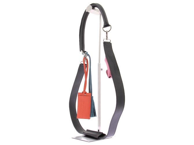 Autre Marque Tracolla per borsa con accessori in pelle Nero - vista 2