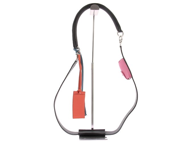 Autre Marque Tracolla per borsa con accessori in pelle Nero - vista 4