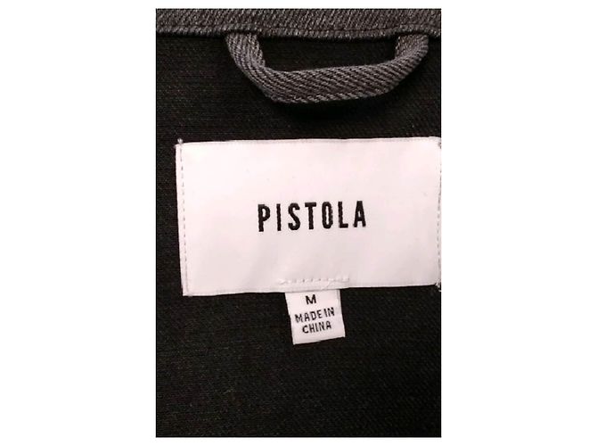 Autre Marque PISTOLA Cropped Jacke Grau - Ansicht 7