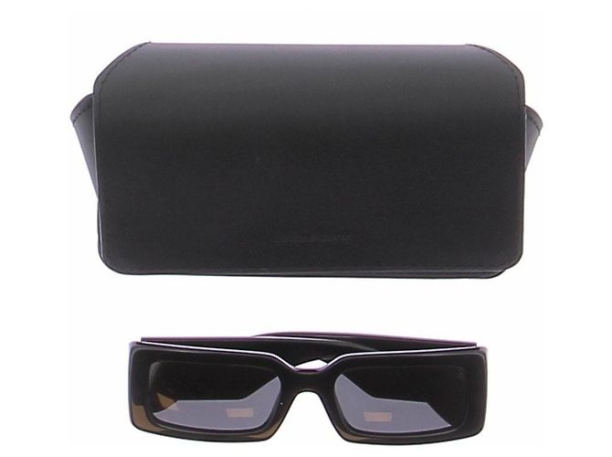 Dolce & Gabbana Gafas de sol rectangulares negras Kim Negro - vista 7