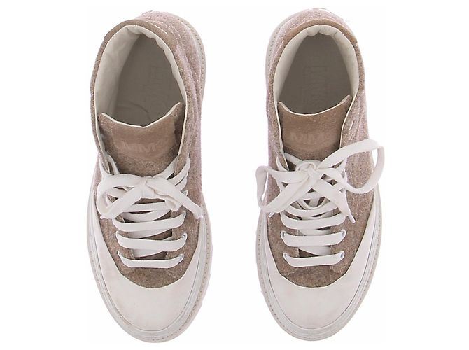 Maison Martin Margiela Sneaker alte marroni MM6 Marrone - vista 4
