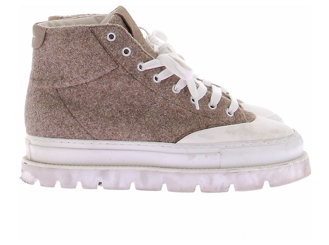 Maison Martin Margiela Sneaker alte marroni MM6 Marrone - vista 6