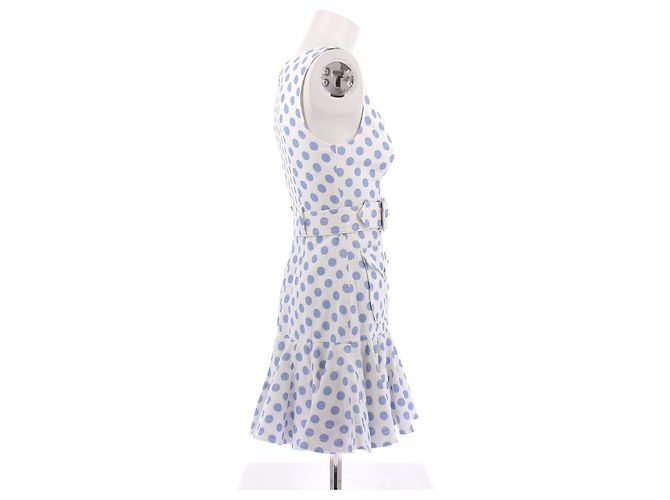 Zimmermann Abito a pois blu e bianco - vista 3