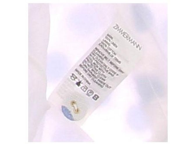 Zimmermann Abito a pois blu e bianco - vista 5
