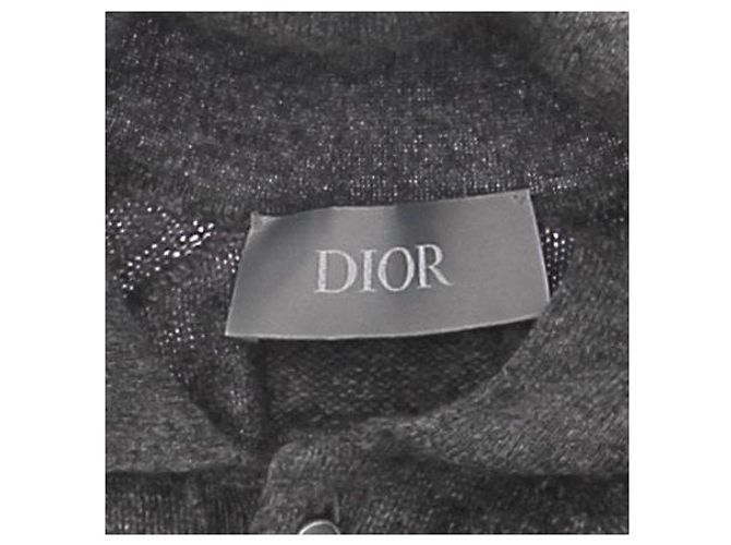Dior Grauer Kaschmirpullover - Ansicht 6