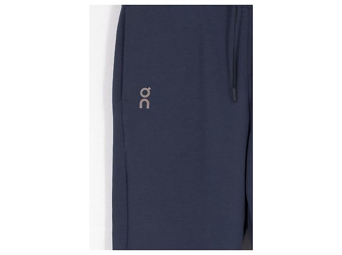 Pantaloni jogging Louis Vuitton in cotone blu navy - vista 3