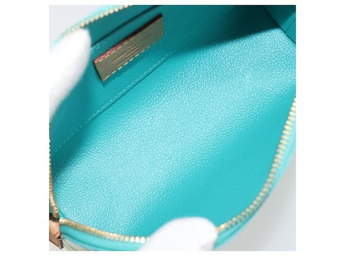 LOUIS VUITTON Monogram Vernis Pochette Cosmetic PM Blue M91747 - vista 10