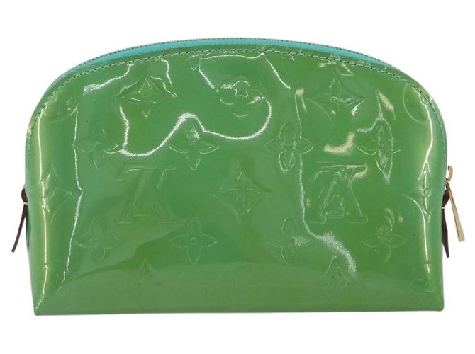LOUIS VUITTON Monogram Vernis Pochette Cosmetic PM Blue M91747 - vista 2