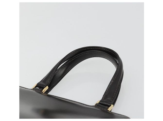 FENDI Hand Bag Leather Brown Gold Tone - vista 8