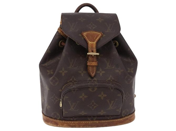 LOUIS VUITTON Monogram Montsouris PM Backpack M51137 LV - vista 13