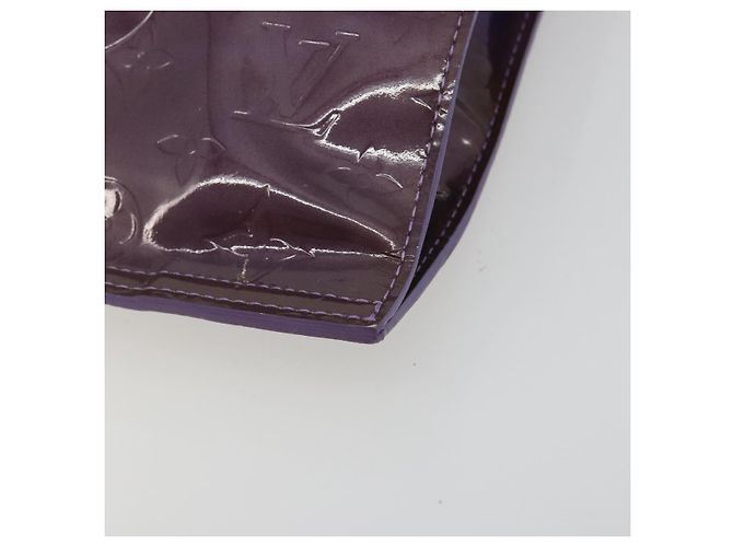 LOUIS VUITTON Monogram Vernis Stanton Tote Bag Purple Viole M91079 - vista 15