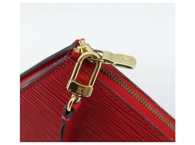 LOUIS VUITTON Epi Pochette Accessoires Pouch Red M52947 LV - vista 10