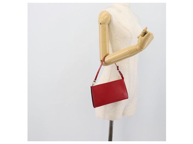 LOUIS VUITTON Epi Pochette Accessoires Pouch Red M52947 LV - vista 20