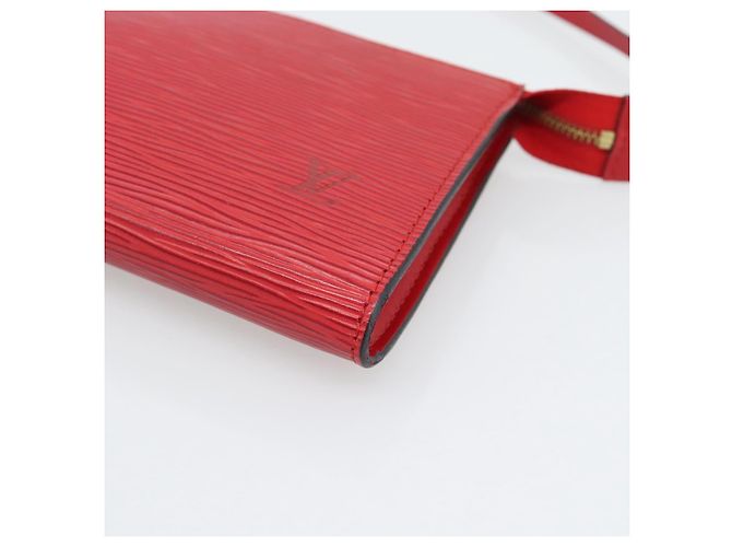 LOUIS VUITTON Epi Pochette Accessoires Pouch Red M52947 LV - vista 9