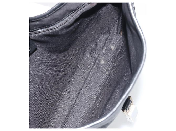GUCCI GG Canvas Jackie Hand Bag Black Silver 001 3306 - vista 17