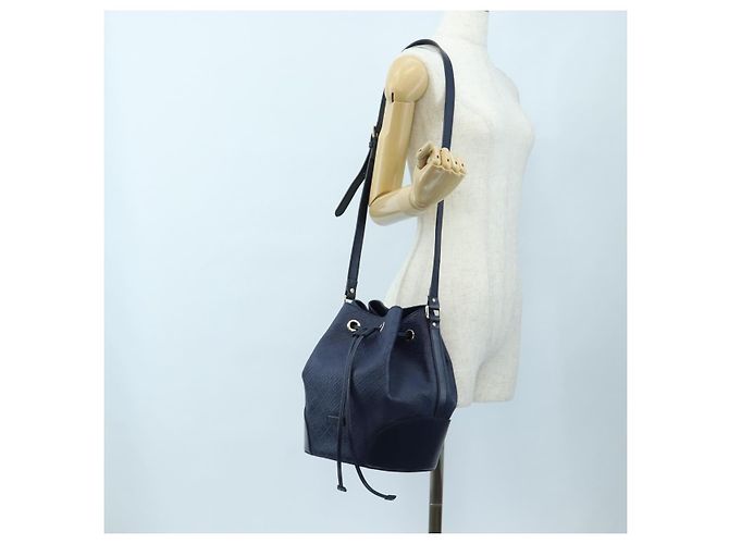 GUCCI Diamante Shoulder Bag Leather 2way Blue Silver 354228 - vista 24