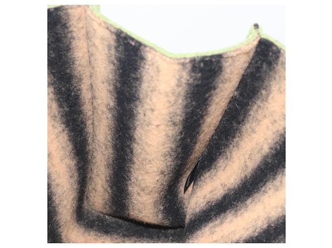 FENDI Tote Bag Wool Green - vista 19