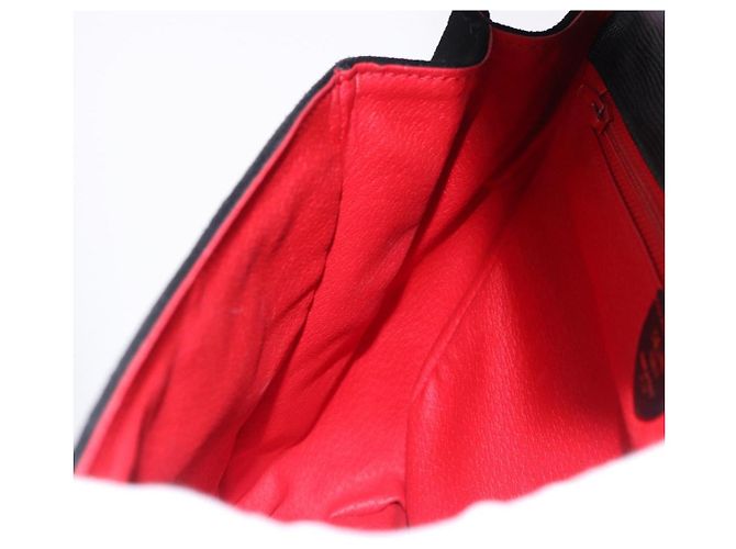 Céline CELINE Hand Bag Suede Leather 2way Black Gold - vista 22