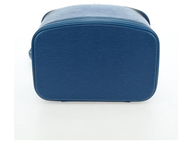 LOUIS VUITTON Epi Nice Hand Bag 2way Toledo Blue M48015 LV - vista 12
