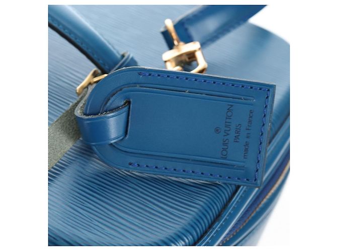 LOUIS VUITTON Epi Nice Hand Bag 2way Toledo Blue M48015 LV - vista 18