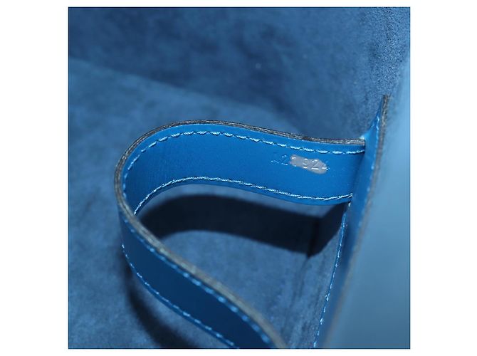 LOUIS VUITTON Epi Nice Hand Bag 2way Toledo Blue M48015 LV - vista 30