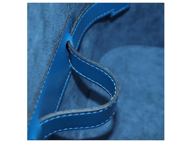LOUIS VUITTON Epi Nice Hand Bag 2way Toledo Blue M48015 LV - vista 31