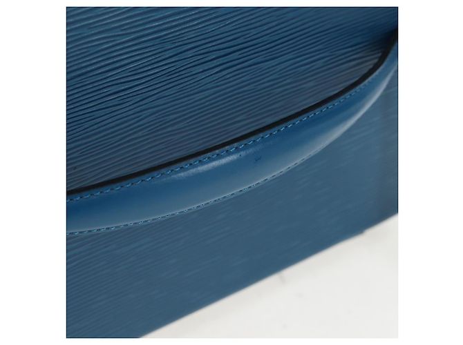 LOUIS VUITTON Epi Nice Hand Bag 2way Toledo Blue M48015 LV - vista 7
