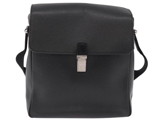 LOUIS VUITTON Taiga Yaranga Shoulder Bag Ardoise M30824 LV - vista 13