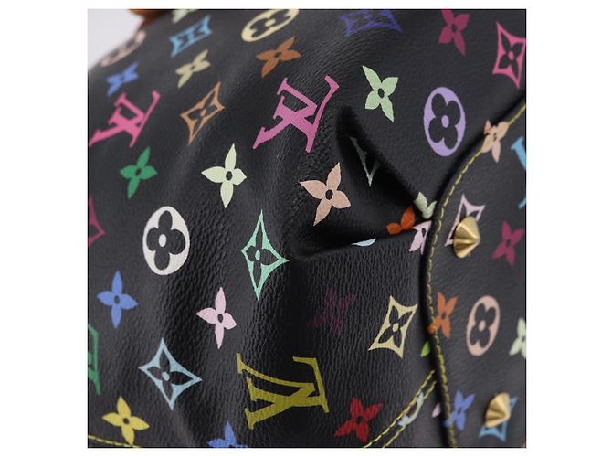 LOUIS VUITTON Monogram Multicolor Annie GM Tote Bag Black M40304 LV - vista 14
