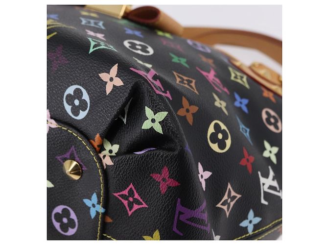 LOUIS VUITTON Monogram Multicolor Annie GM Tote Bag Black M40304 LV - vista 15