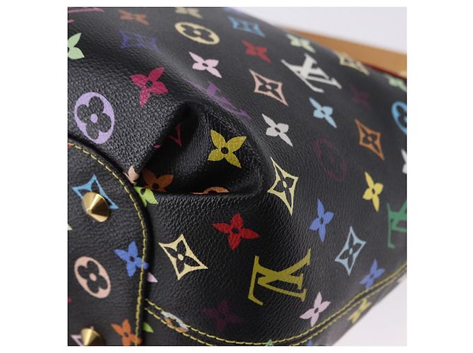 LOUIS VUITTON Monogram Multicolor Annie GM Tote Bag Black M40304 LV - vista 9