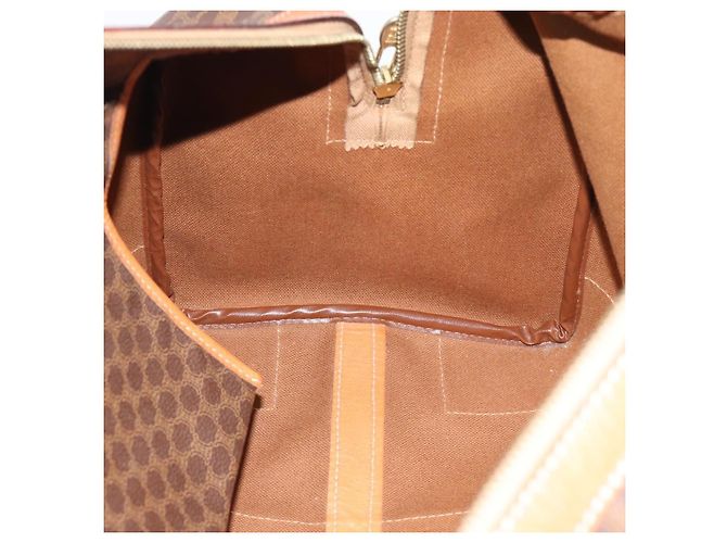 Céline CELINE Macadam Boston Bag PVC Leather Brown Gold Tone - vista 21