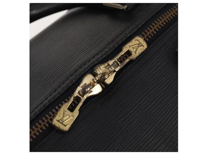 LOUIS VUITTON Epi Keepall 60 Boston Bag Noir M42942 LV - vista 10
