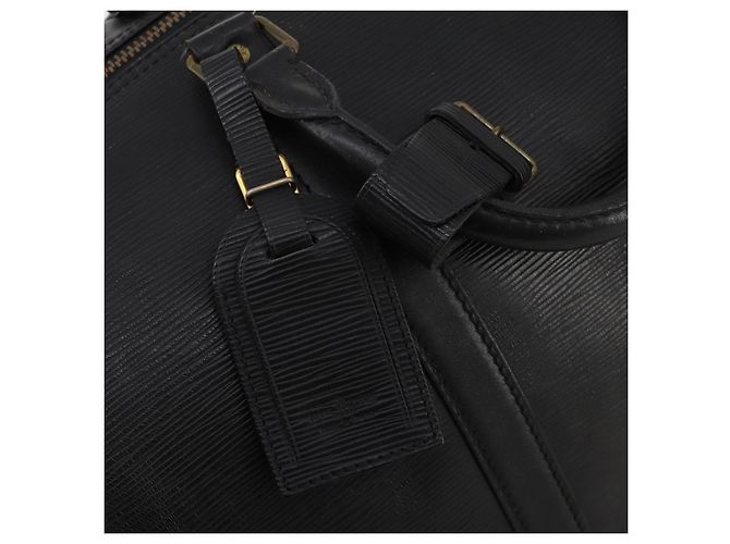 LOUIS VUITTON Epi Keepall 60 Boston Bag Noir M42942 LV - vista 18