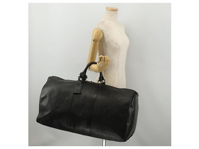 LOUIS VUITTON Epi Keepall 60 Boston Bag Noir M42942 LV - vista 22
