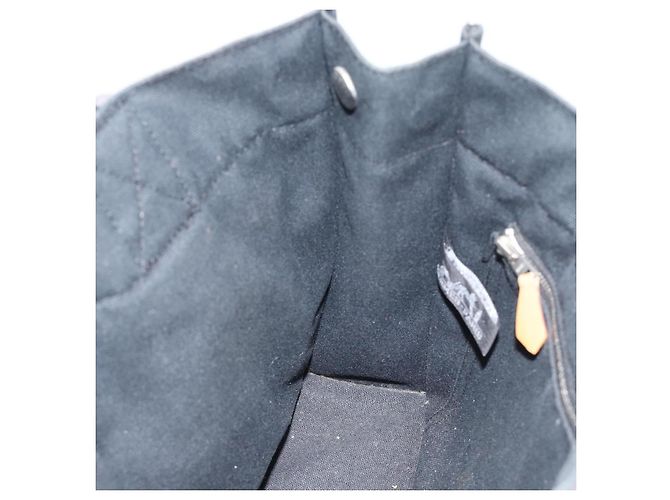 Hermès HERMES Fourre Tout PM Hand Bag Canvas Black Silver - vista 18
