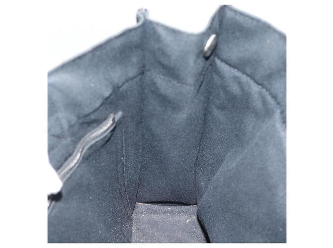 Hermès HERMES Fourre Tout PM Hand Bag Canvas Black Silver - vista 19