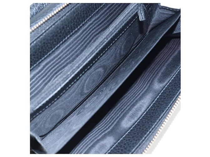 GUCCI Interlocking Round Long Wallet Leather Outlet Black 449397 - vista 26