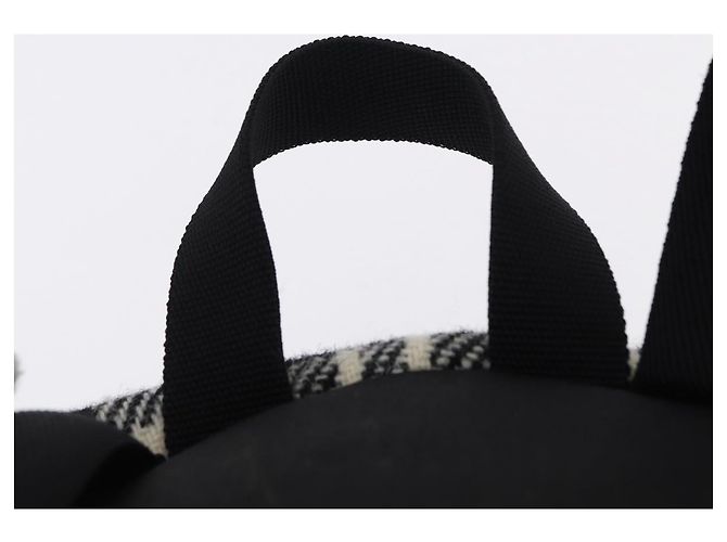 SAINT LAURENT Backpack Wool Black Silver - vista 14
