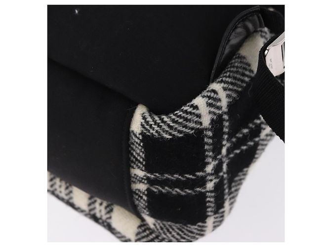 SAINT LAURENT Backpack Wool Black Silver - vista 19