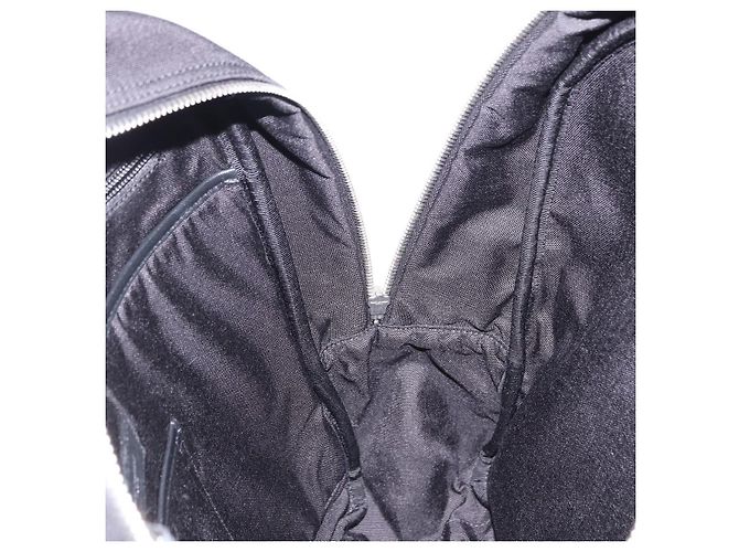 SAINT LAURENT Backpack Wool Black Silver - vista 27