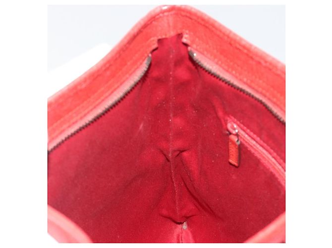 GUCCI GG Canvas Shoulder Bag Red Silver 113013 - vista 20