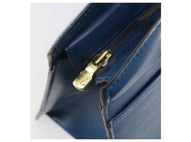 LOUIS VUITTON Epi Riviera Hand Bag Blue M48185 LV - vista 10