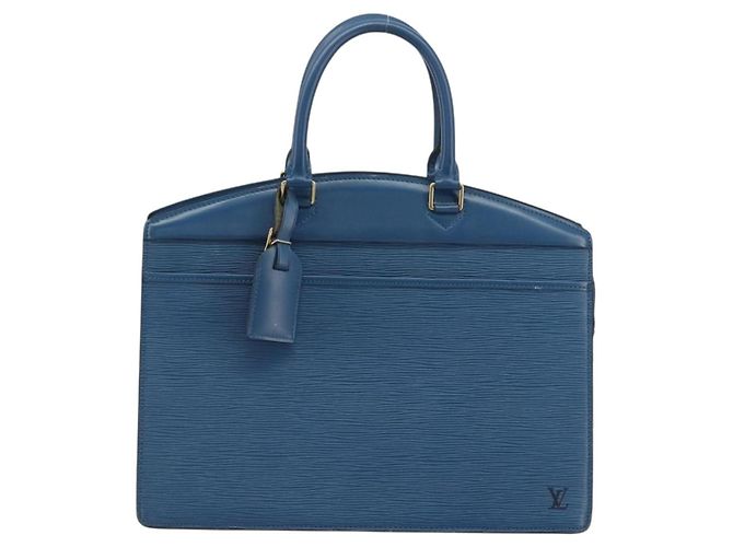 LOUIS VUITTON Epi Riviera Hand Bag Blue M48185 LV - vista 13