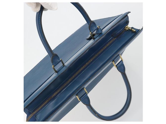 LOUIS VUITTON Epi Riviera Hand Bag Blue M48185 LV - vista 7