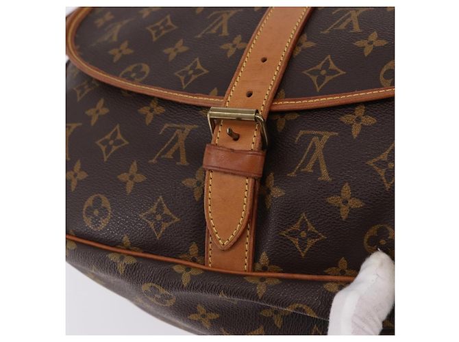 LOUIS VUITTON Monogram Saumur 35 Shoulder Bag M42254 LV - vista 19