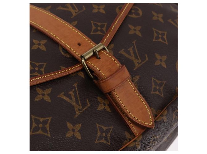 LOUIS VUITTON Monogram Saumur 35 Shoulder Bag M42254 LV - vista 20