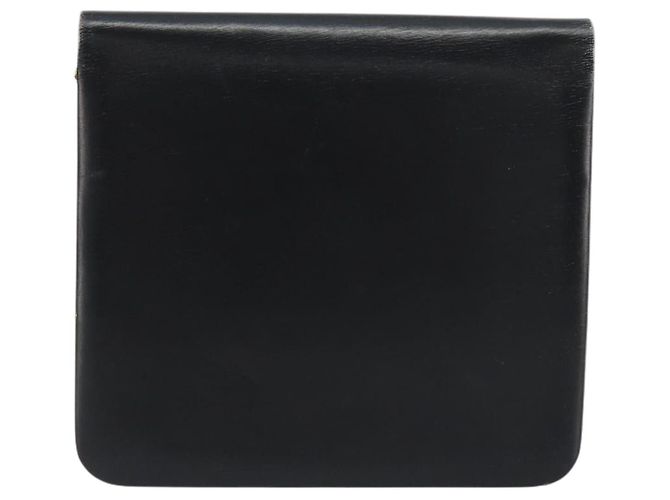 Christian Dior Sac à épaule à chaîne en cuir noir et doré - vue 2