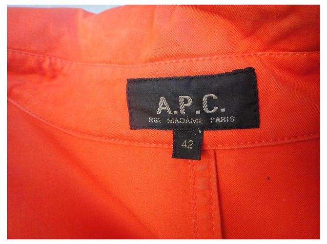 Apc Gabardina naranja A.P.C. - vista 4