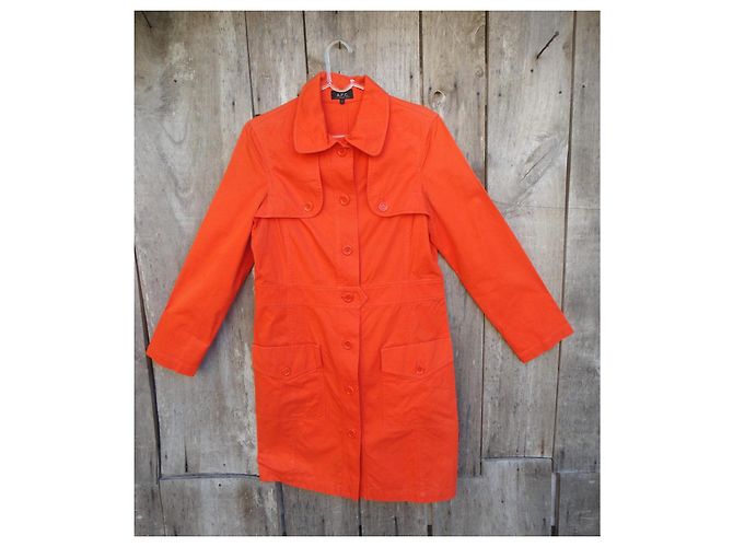 Apc Gabardina naranja A.P.C. - vista 5